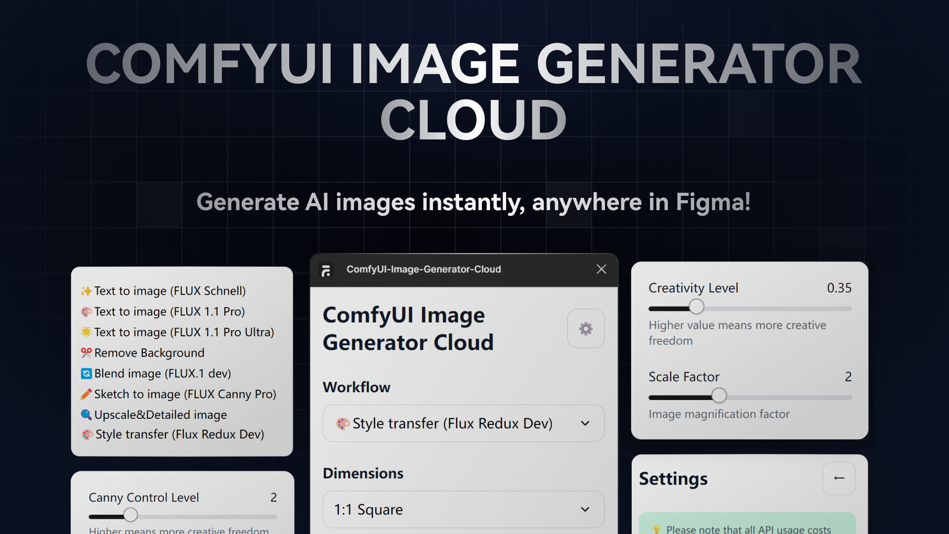 ComfyUI Image Generator Cloud